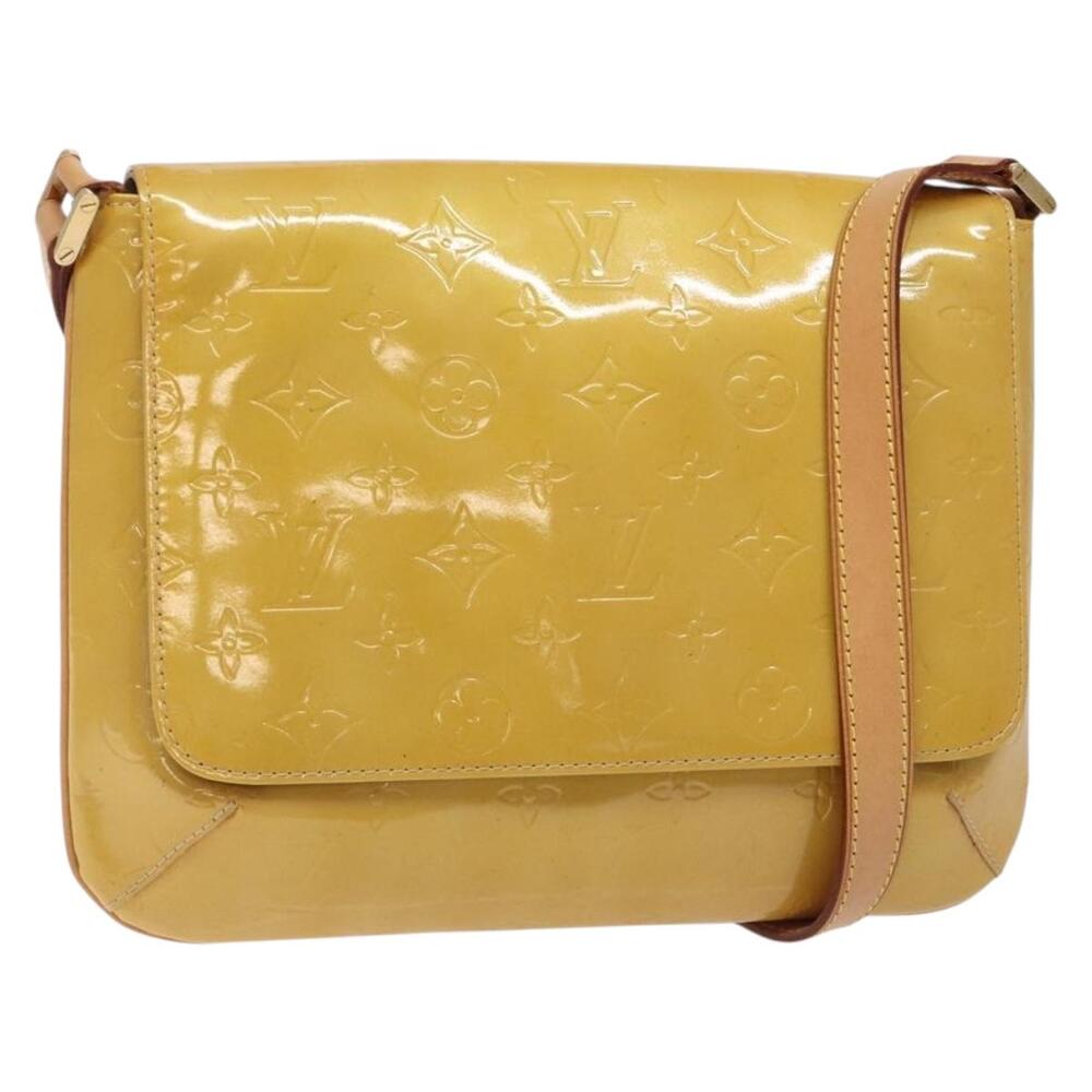 LOUIS VUITTON Monogram Vernis Thompson Street Bag Beige M91301 - Picture 1 of 16